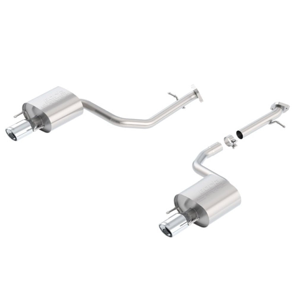 Borla 14-16 Lexus IS 250/350 2.5L/3.5L Automatic/Manual Trans RWD 4 door S-Type Axle back Exhaust 11898 AXLE-BACK
