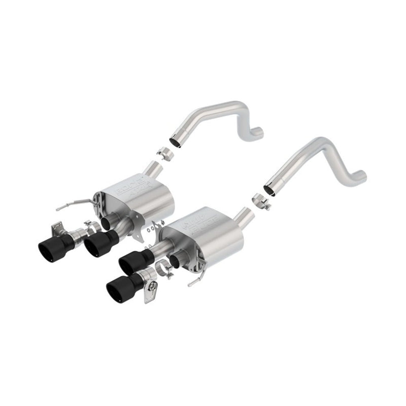 Borla 14-18 C7 Corvette Stingray Axle-Back ATAK Exhaust 2.75in To Muffler Dual 2.0in Out 4.25in Tip 11869CB CAT-BACK