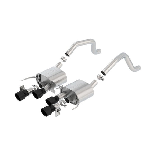 Borla 14-18 C7 Corvette Stingray Axle-Back ATAK Exhaust 2.75in To Muffler Dual 2.0in Out 4.25in Tip 11869CB - DSP PERFORMANCE MOTORSPORTS