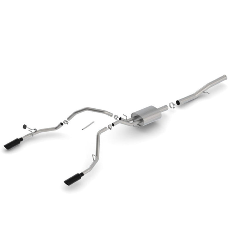 Borla 14-8 Chevrolet Silverado 1500 6.2L V8 AT/MT Extended Cab Standard Bed ATAK Exhaust 140571BC - DSP PERFORMANCE MOTORSPORTS