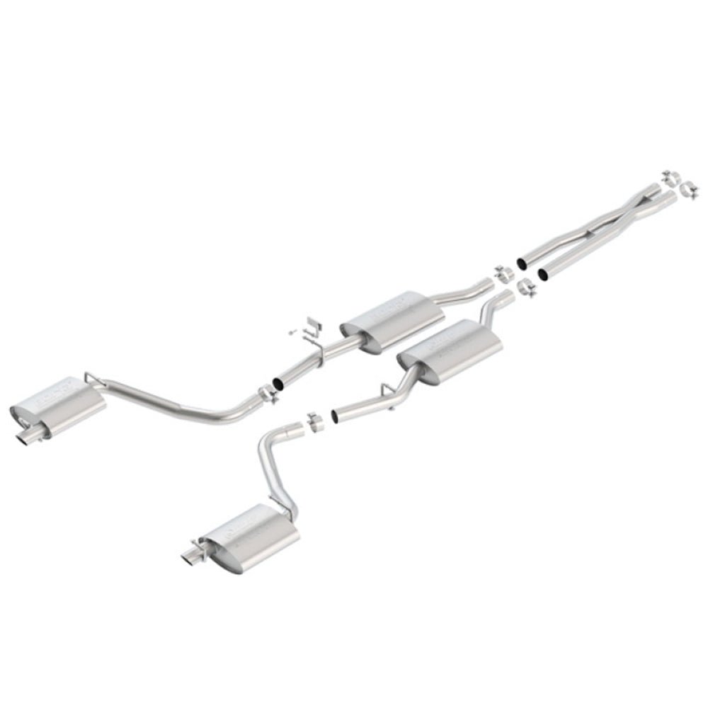 Borla 15-16 Dodge Charger 3.6L V6 ATAK Cat Back Exhaust (Uses Factory Valence) 140686 CHARGER