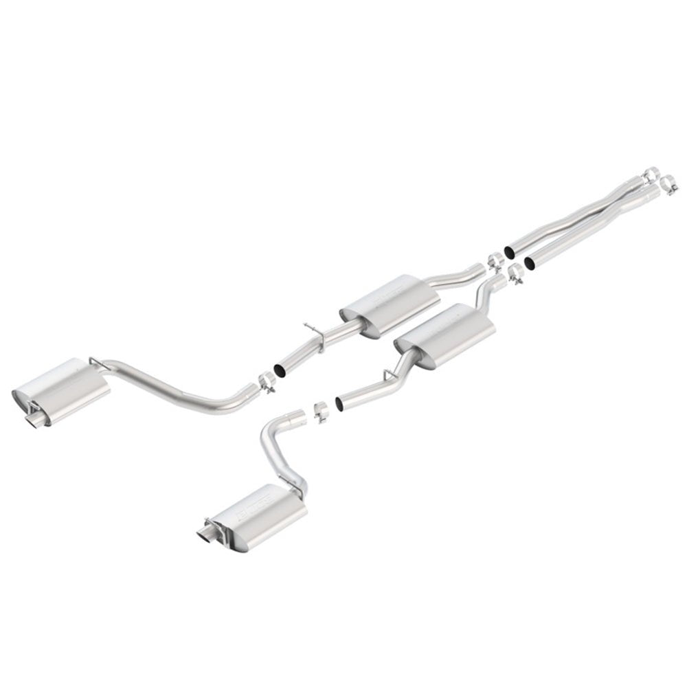 Borla 15-16 Dodge Charger R/T 5.7L No Tip Use Factory Valence Single Split Rear Exit S-Type Exhaust 140636 CHARGER