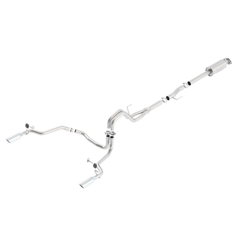Borla 15-16 Ford F-150 3.5L EcoBoost Ext. Cab Std. Bed Catback Exhaust ATAK Single Split Rear Exit 140616 CAT-BACK