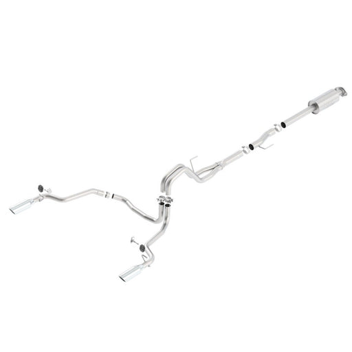 Borla 15-16 Ford F-150 3.5L EcoBoost Ext. Cab Std. Bed Catback Exhaust ATAK Single Split Rear Exit 140616 CAT-BACK