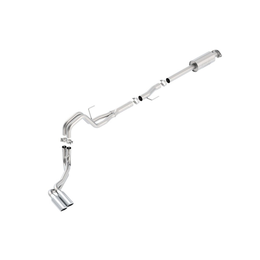 Borla 15-16 Ford F-150 3.5L EcoBoost Ext. Cab Std. Bed Catback Exhaust ATAK Truck Side Exit 140619 CAT-BACK
