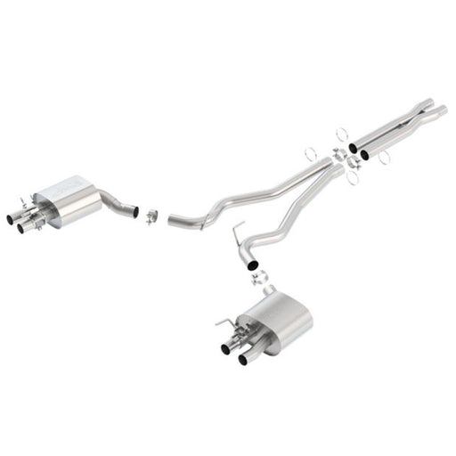 Borla 15-16 Ford Mustang Shelby GT350 5.2L ATAK Cat Back Exhaust (Uses Factory Valence) 140684 - DSP PERFORMANCE MOTORSPORTS