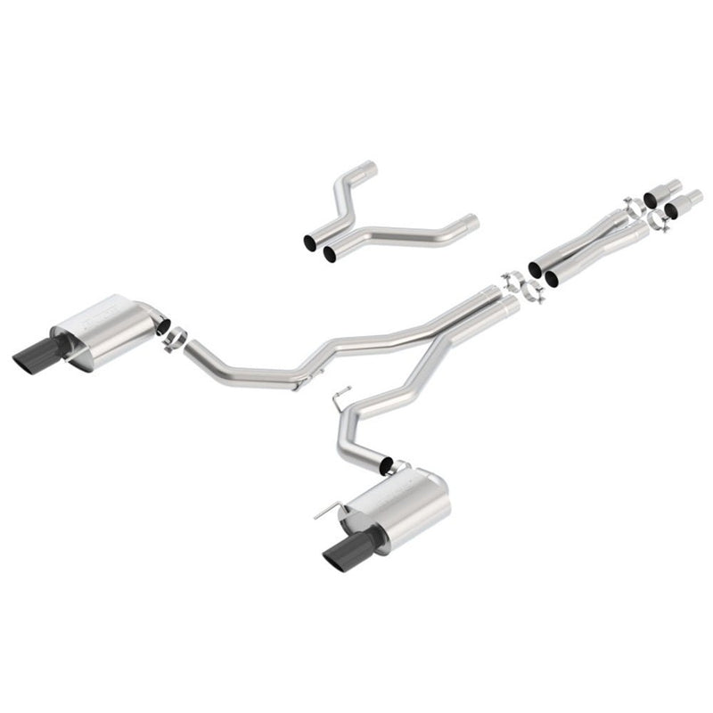 Borla 15-17 Ford Mustang GT 5.0L V8 S-Type Catback Exhaust 140629BC MUSTANG