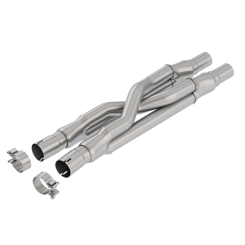 Borla 15-18 Ford Mustang GT 5.0L AT/MT RWD 2.5in Resonator Delete X-Pipe 60662 - DSP PERFORMANCE MOTORSPORTS