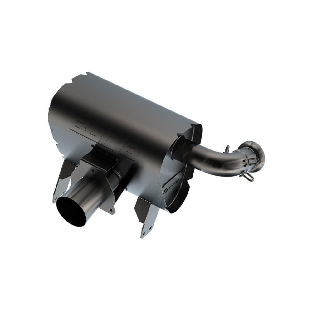 Borla 15-22 Can-Am Maverick X3 900cc Triple Turbo Manifold-Back Exhaust S-Type Muffler -Black Coated 12677CB BORLA EXHAUST