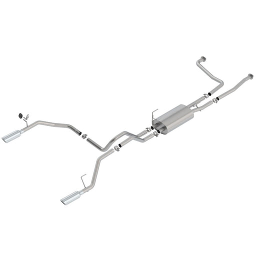 Borla 16-19 Nissan Titan 5.6L V8 2WD/4WD S-Type Catback Exhaust 140796 BORLA EXHAUST