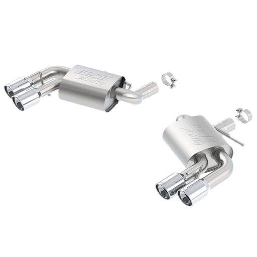 Borla 16 Chevy Camaro 6.2L Atak Rear Section Exhaust w/o Dual Mode Valves 11921 CAT-BACK