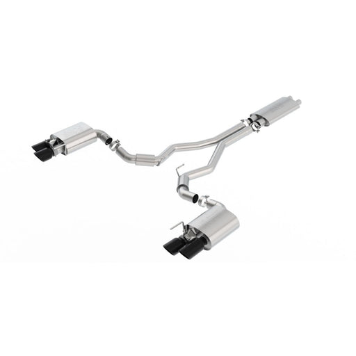 Borla 18-20 Ford Mustang GT 5.0L AT/MT ECE Approved Cat-Back Exhaust w/ Active Valve 1014046BC - DSP PERFORMANCE MOTORSPORTS