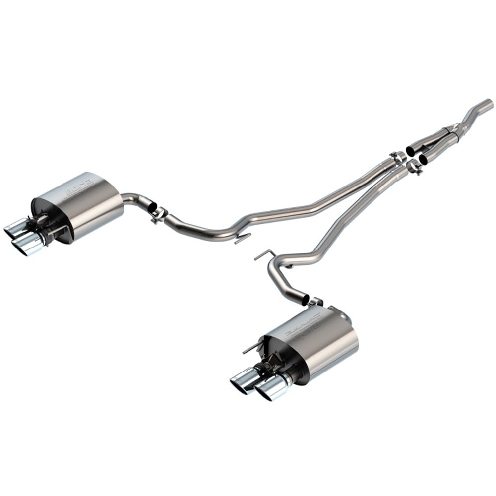 Borla 19-20 Ford Mustang Ecoboost 2.3L 2.25in S-type Exhaust w/ Valves 140827 MUSTANG