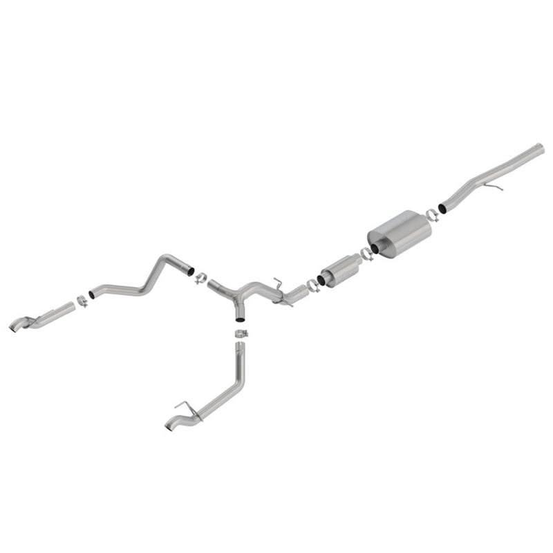 Borla 19 Chevrolet Silverado/GMC Sierra 1500 6.2L SS (S-Type) Catback Exhaust w/ Factory Tips 140773 SILVERADO