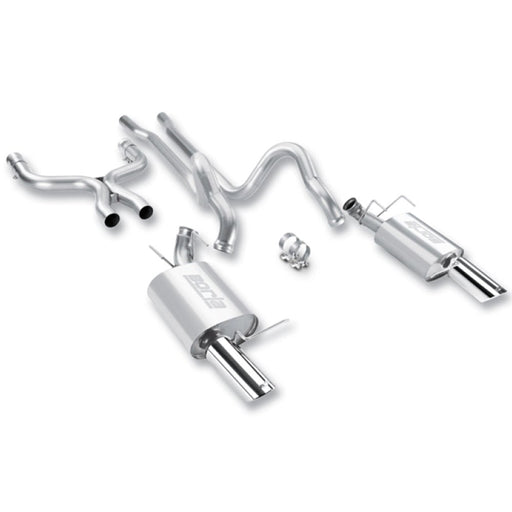 Borla 2011-2012 Mustang GT 5.0L 8cyl 6spd RWD Agressive ATAK Catback Exhaust 140372 - DSP PERFORMANCE MOTORSPORTS