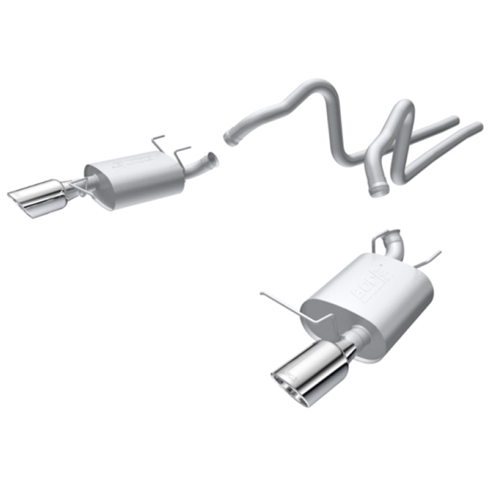 Borla 2011 Ford Mustang 3.7L 6cyl 6spd RWD SS S-Type Catback Exhaust 140375 MUSTANG