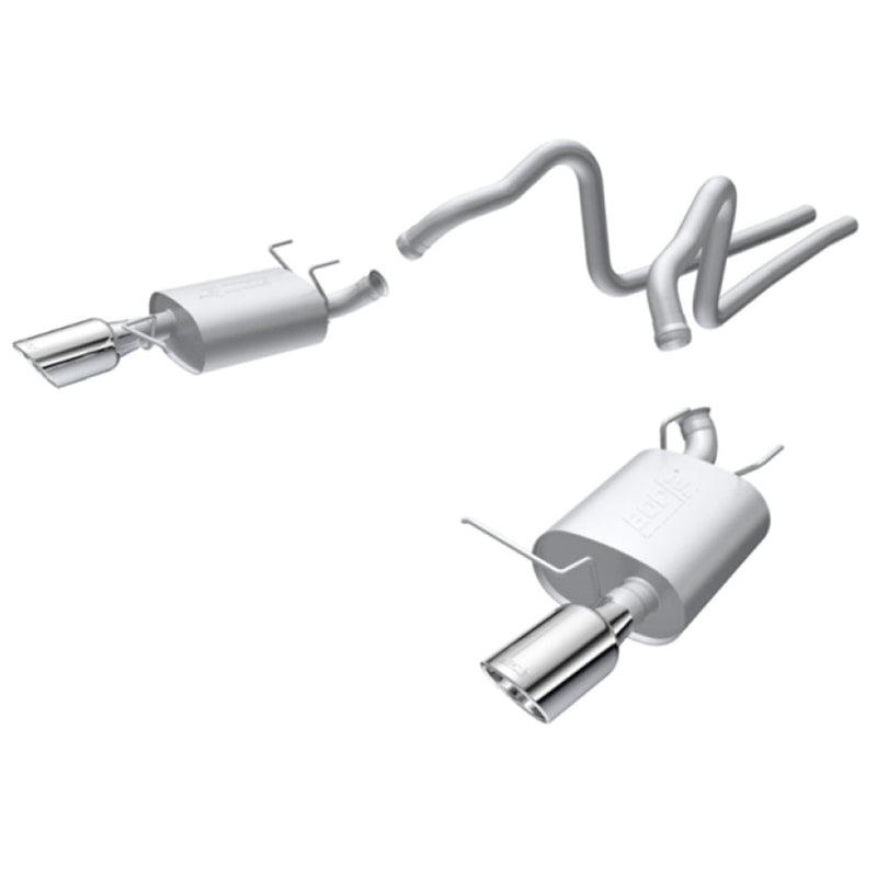 Borla 2011 Ford Mustang 3.7L 6cyl 6spd RWD SS S-Type Catback Exhaust 140375 MUSTANG