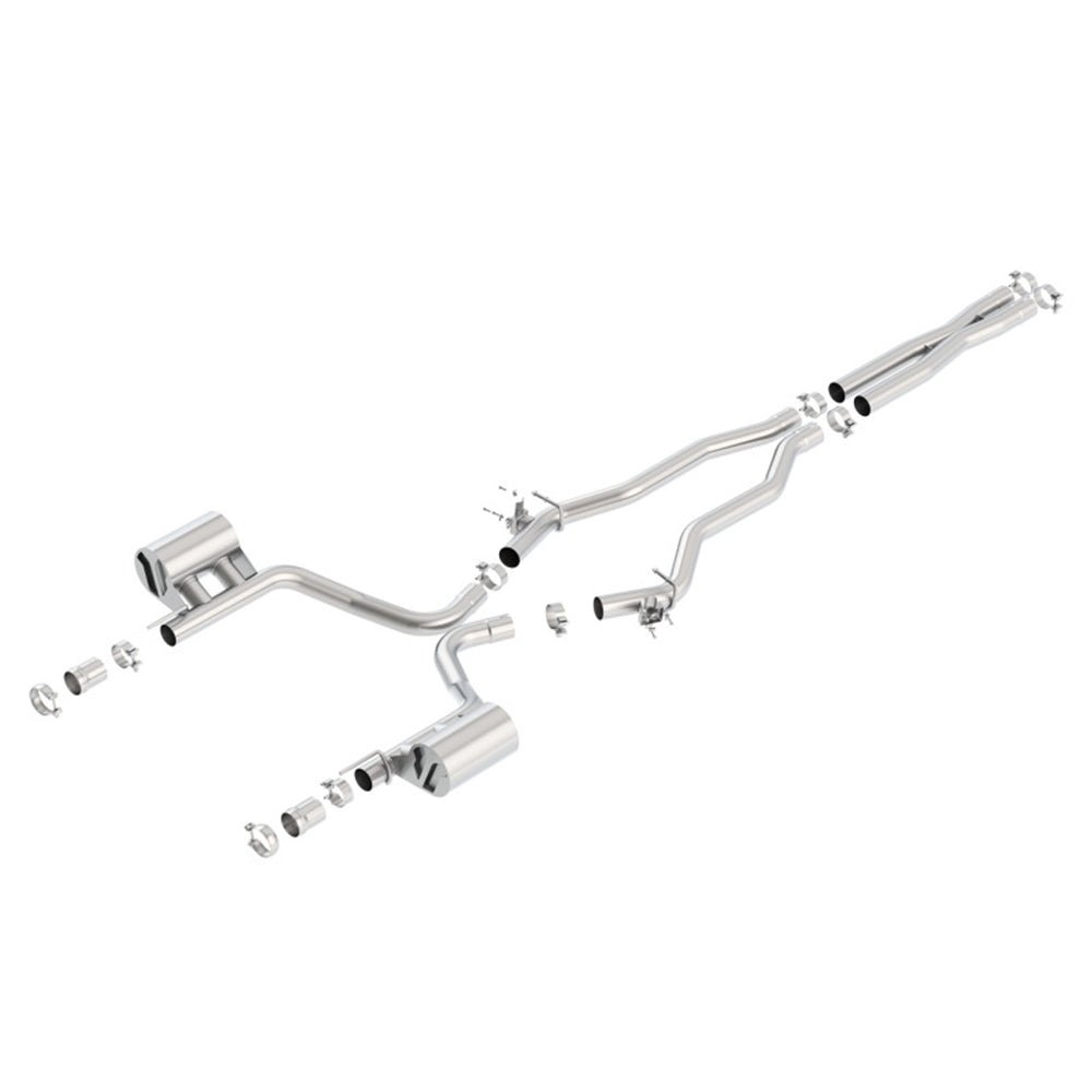 Borla 2015-2016 Charger SRT 392 / Scat Pack 6.4L Atak Catback Exhaust Single Split Rear Exit 140675 CHARGER