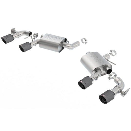 Borla 2016-2017 Chevrolet Camaro SS AT/MT RWD S-type Exhaust (w/ Dual Mode Valves) - Black CF Tip 11924CFBA - DSP PERFORMANCE MOTORSPORTS
