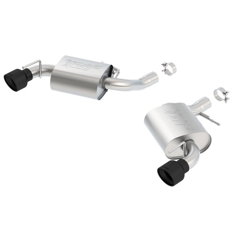 Borla 2016-2018 Chevrolet Camaro SS AT/MT RWD Ceramic Black S-Type Exhaust (w/o NPP) 11922CB CAT-BACK