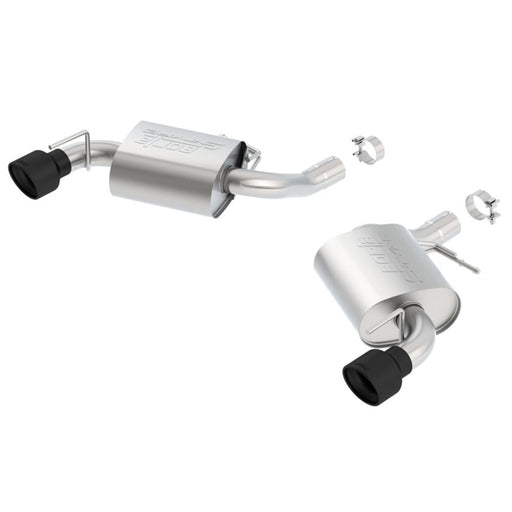 Borla 2016-2018 Chevrolet Camaro SS AT/MT RWD Ceramic Black S-Type Exhaust (w/o NPP) 11922CB CAT-BACK