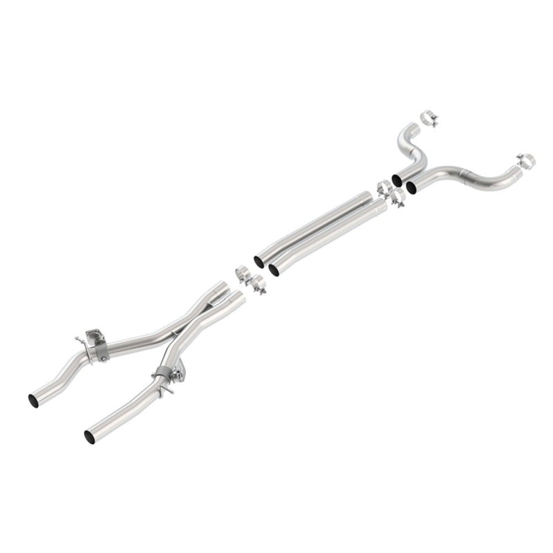 Borla 2016 Camaro SS 6.2L V8 X-Pipe w/ Mid Pipes w/ AFM Valves 60610 CAT-BACK