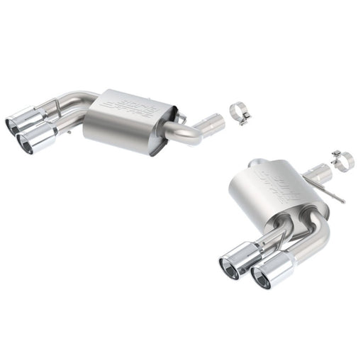 Borla 2016 Chevy Camaro 6.2L AT/MT S-Type Rear Section Exhaust w/o Dual Mode Valves 11920 CAT-BACK