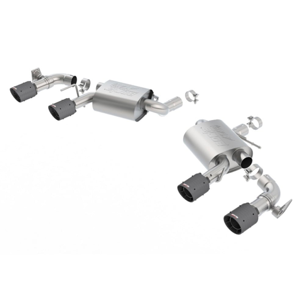 Borla 2016 Chevy Camaro SS V8 AT/MT ATAK Rear Section Exhaust with Dual Mode Valves 11925CFBA CAT-BACK