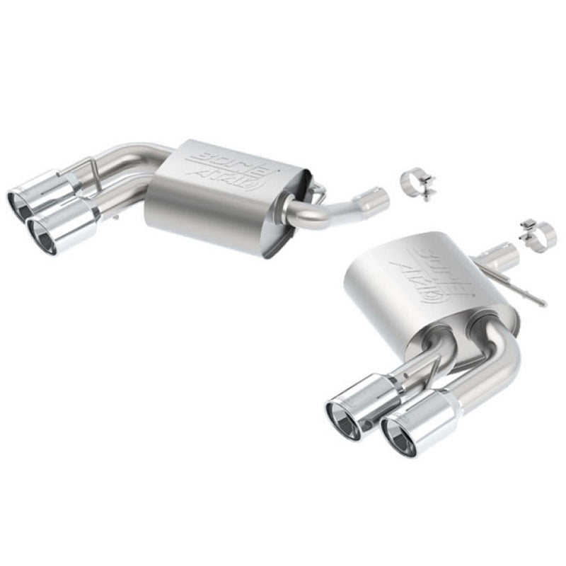 Borla 2016 Chevy Camaro V6 AT/MT ATAK Rear Section Exhaust w/o Dual Mode Valves 11927 CAT-BACK