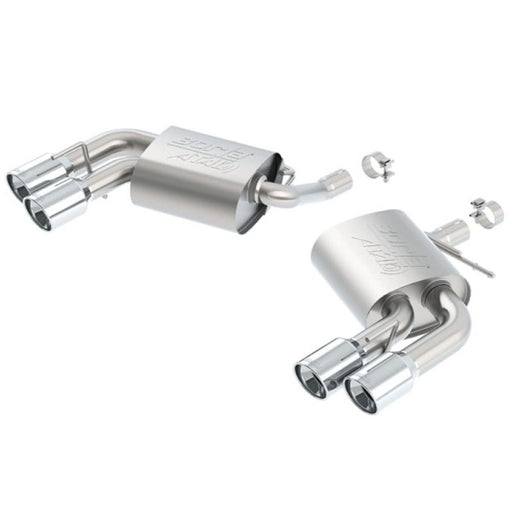 Borla 2016 Chevy Camaro V6 AT/MT ATAK Rear Section Exhaust w/o Dual Mode Valves 11927 CAT-BACK