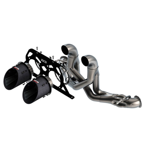 Borla 2017-2022 Ford GT 3.5L V6 AT/MT RWD 2DR 3-2in ATAK Catback 5in Dual Round Angle Cut CF Tips 140818CF - DSP PERFORMANCE MOTORSPORTS