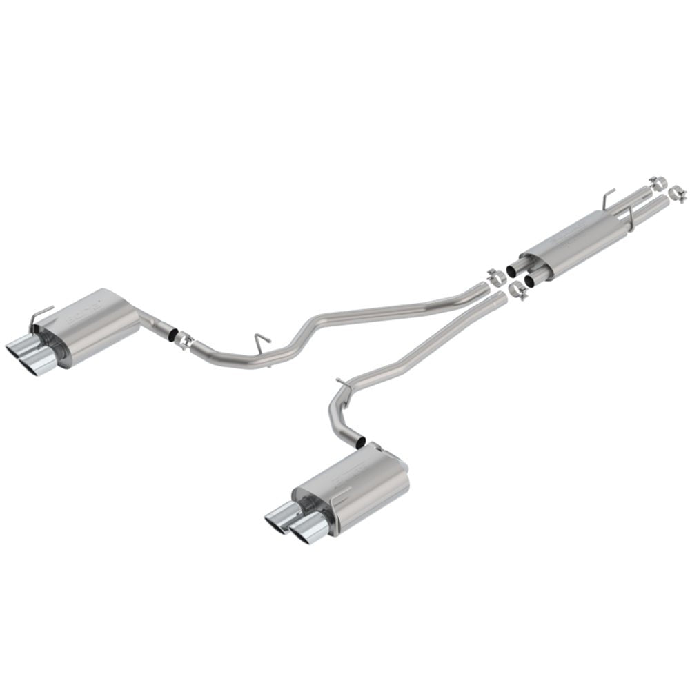 Borla 2020 Ford Explorer ST 3.0L V6 2.25in S-type Exhaust - Chrome Tips 140820 BORLA EXHAUST