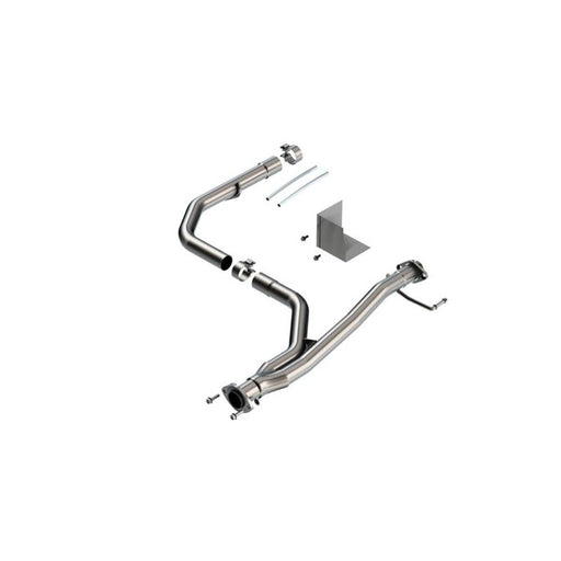 Borla 2021-2022 Toyota Tacoma 3.5L V6 T-304 Stainless Steel Y-Pipe - Brushed 60699 - DSP PERFORMANCE MOTORSPORTS