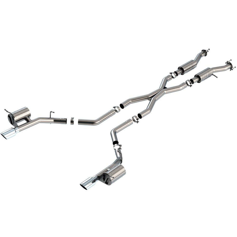 Borla 2021+ Dodge Durango SRT Hellcat 6.2L V8 AWD ATAK Cat-Back Exhaust System - T-304SS 140886 DURANGO