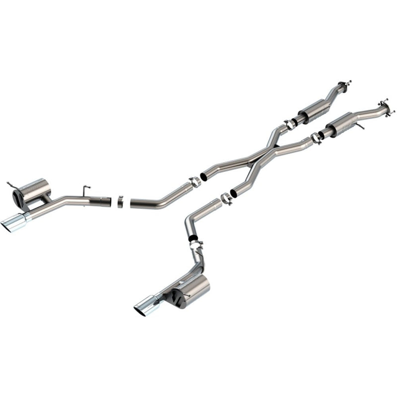 Borla 2021+ Dodge Durango SRT Hellcat 6.2L V8 AWD S-Type Cat-Back Exhaust System - T-304SS 140885 DURANGO