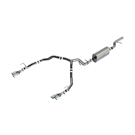 Borla 21-22 Chevrolet Tahoe 5.3L V8 2/4WD 4DR 3.00in/2.75in Touring Cat-Back Exhaust w/ Chrome Tips 140856 - DSP PERFORMANCE MOTORSPORTS