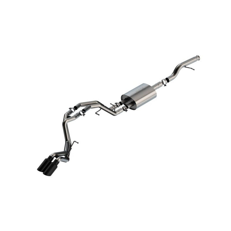 Borla 21-22 Chevrolet Tahoe 5.3L V8 AT 2/4WD S-type Cat-back Exhaust (Black Chrome) 140855BC CAT-BACK