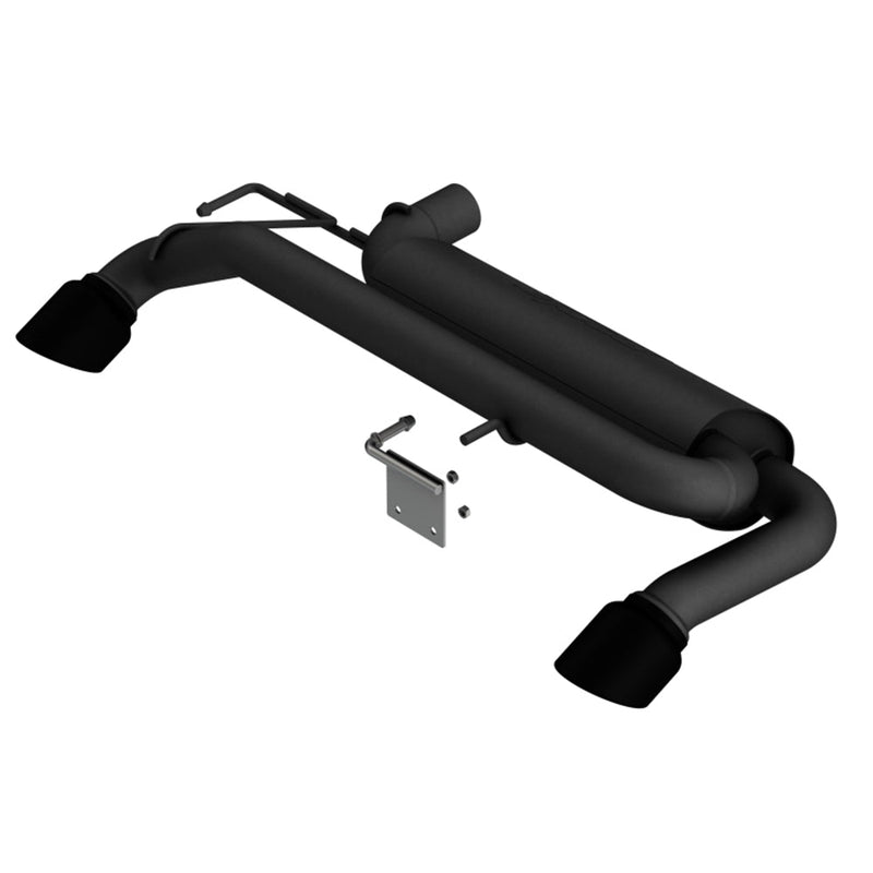 Borla 21-22 Ford Bronco 2.3L 4WD ATAK Axle Back Exhaust w/ Black Coated Tips 11975CB - DSP PERFORMANCE MOTORSPORTS