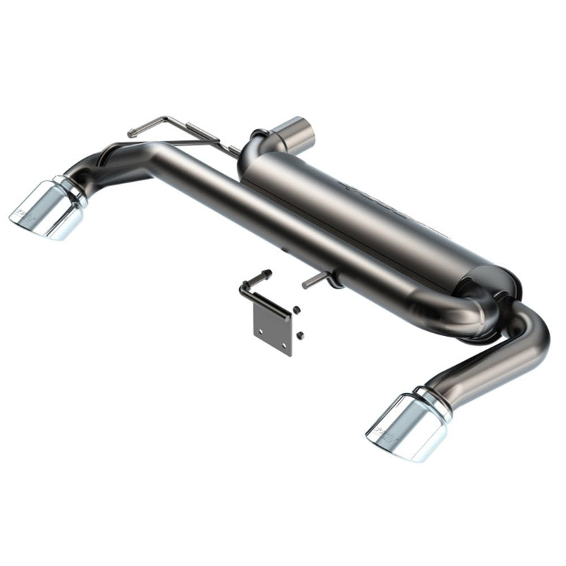 Borla 21-22 Ford Bronco 2.3L 4WD Touring Axle Back Exhaust w/ Bright Chrome Tips 11973 - DSP PERFORMANCE MOTORSPORTS