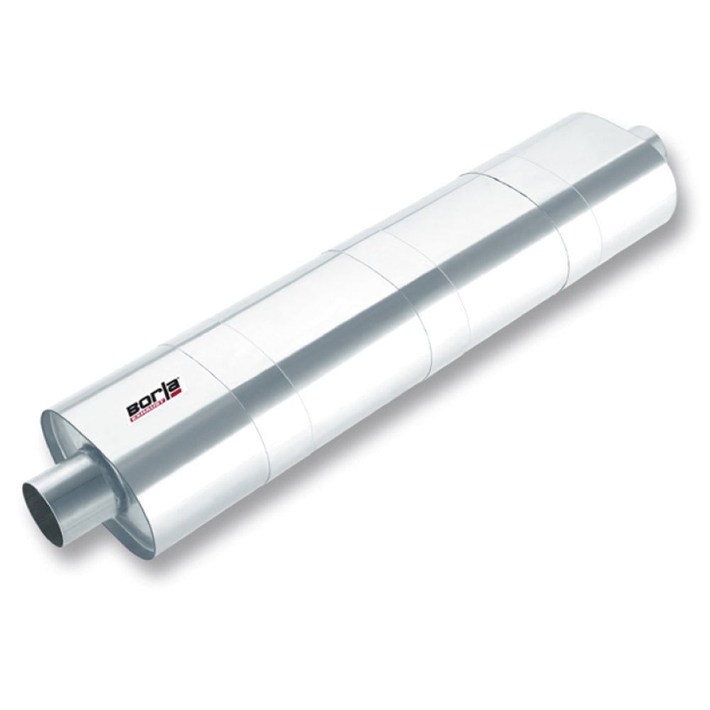 Borla 3in ID In/Out x 34in x 8.5 in x 5.5in Oval XR-1 Multi-core Racing Muffler 400115 BORLA EXHAUST