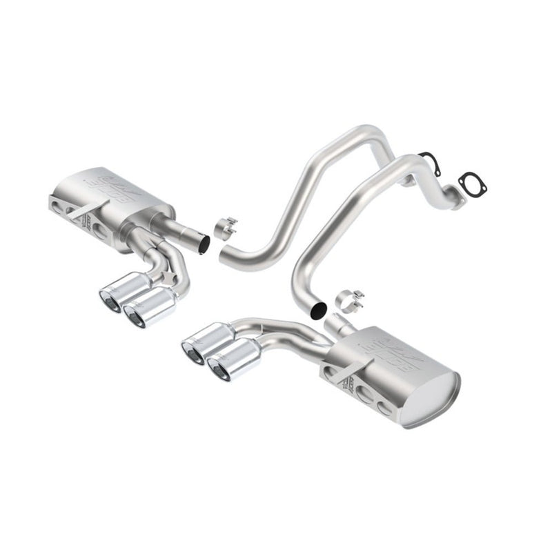 Borla 97-04 Chevrolet Corvette 5.7L 8cyl ATAK SS Catback Exhaust 140428 - DSP PERFORMANCE MOTORSPORTS