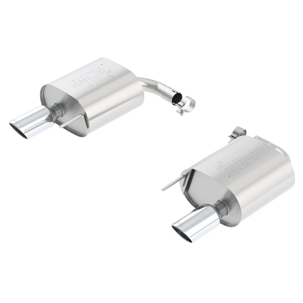 Borla Atak Rear Section 15-17 Ford Mustang 2.3L EcoBoost MT/AT 2.25in pipe 4in tip 11890 MUSTANG