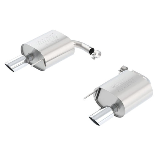 Borla Atak Rear Section 15-17 Ford Mustang 2.3L EcoBoost MT/AT 2.25in pipe 4in tip 11890 - DSP PERFORMANCE MOTORSPORTS