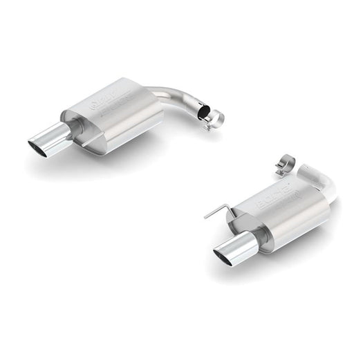 Borla Atak S Rear Section 15-17 Ford Mustang GT 5.0L V8 MT/AT 2.5in pipe 4in tip 11895 - DSP PERFORMANCE MOTORSPORTS