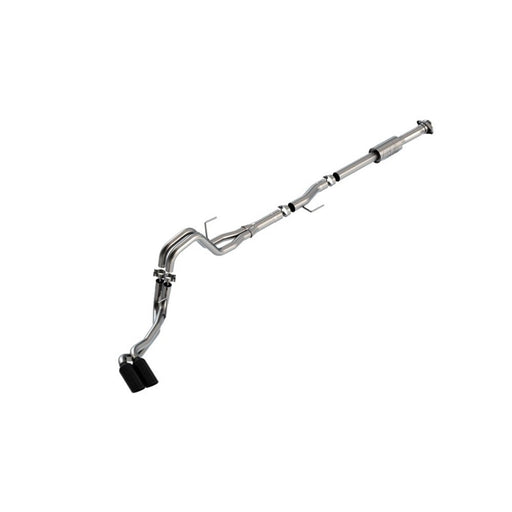 Borla F-150 2021 2.7L/3.5L 4dr CC SB EC STB Lari/King R/Plinum/LTD 3/2.25 DSE CB AK BLK CHR Tips 140872BC CAT-BACK