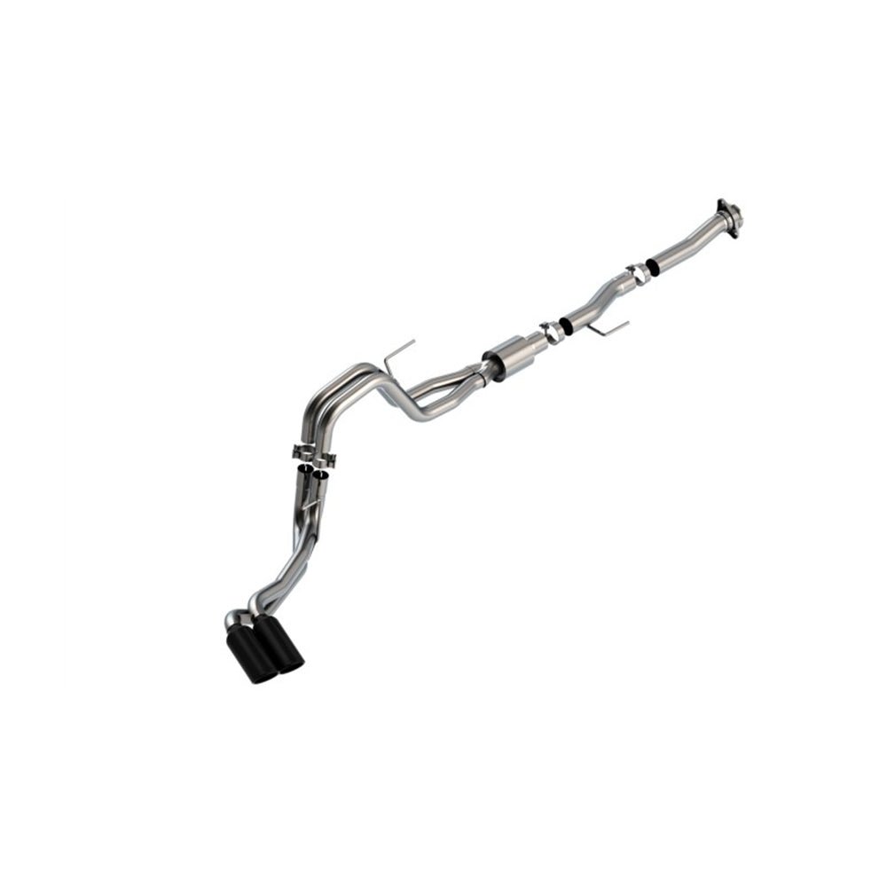 Borla F-150 2021 5.0L 2dr RC SB (122.8 WB) XL/XLT 3/2.25 DSE Cat-Back ATAK Black Chrome Tips 140877BC CAT-BACK