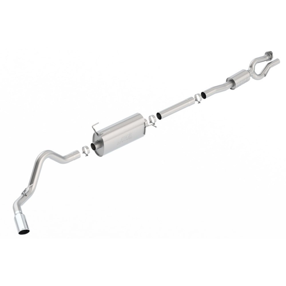 Borla S-Type Cat-Back 17-19 Ford F-250/350 Super Duty Side Exit Exhaust - 5in tip (Gas Only) 140798 CAT-BACK