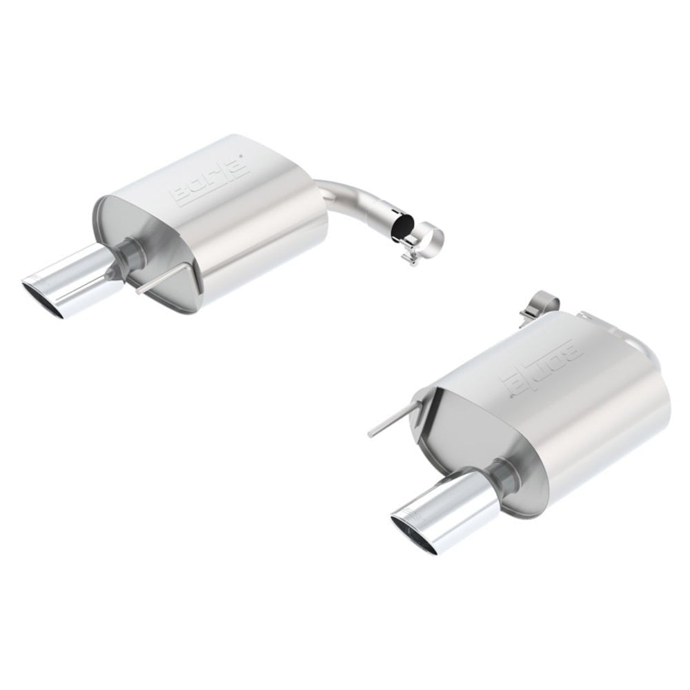 Borla S Type Rear Section 15-17 Ford Mustang 2.3L EcoBoost MT/AT 2.25in pipe 4in tip 11889 MUSTANG