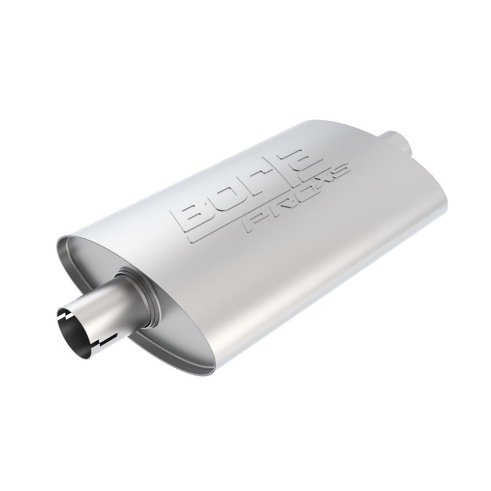 Borla Universal ProXS Muffler - Oval/Center Inlet/Center Outlet 2in Tubing 14inx4inx9.5in Case 400494 BORLA EXHAUST