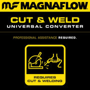 MagnaFlow Universal Catalytic Converter 2.25in Rear CA Magnaflow Catalytic Converter Universal